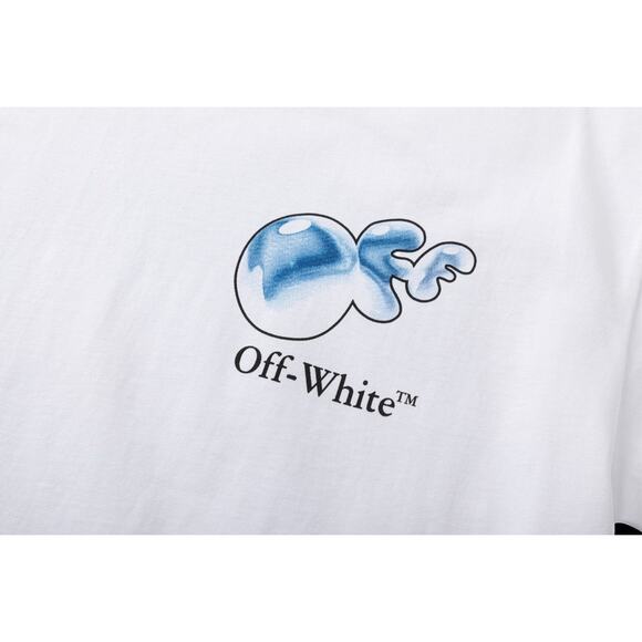 OFF-WHITE Crew neck, short sleeves Size L - Picture 4 of 7